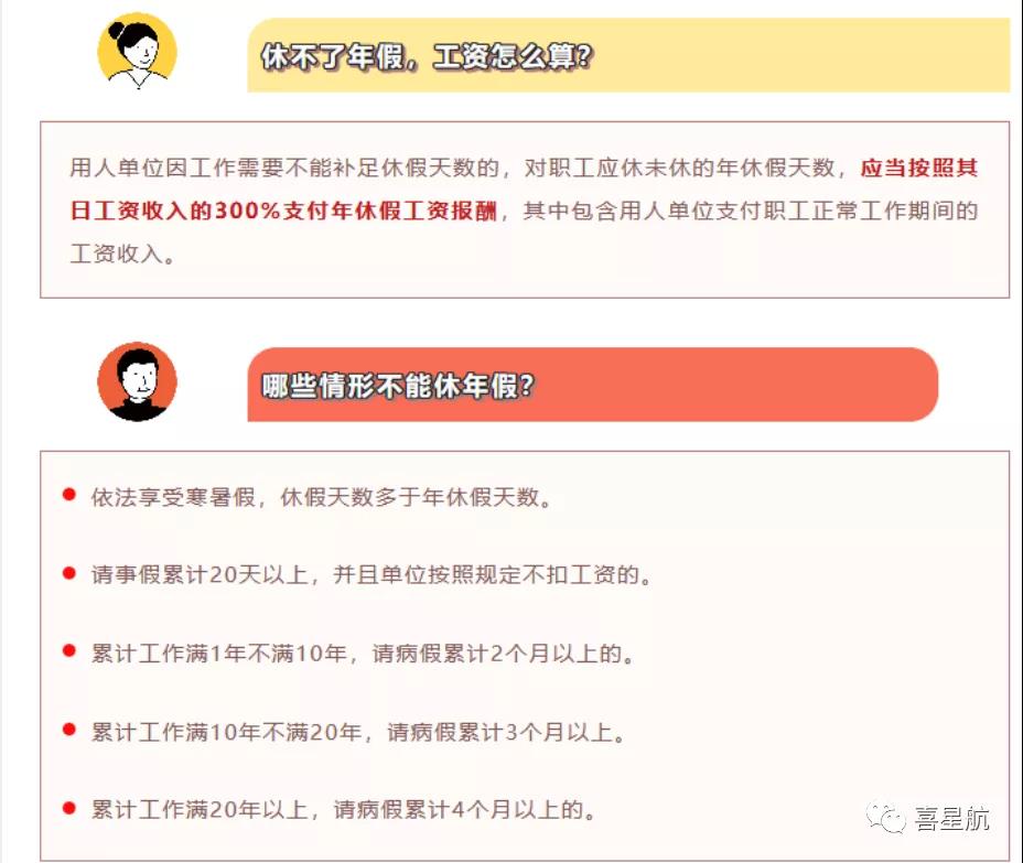 你有多少天年假呢？(圖2)